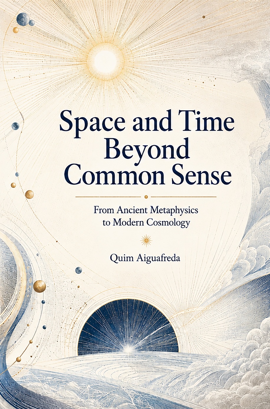Cover of Space and Time Beyond Common Sense: From Ancient Metaphysics to Modern Cosmology